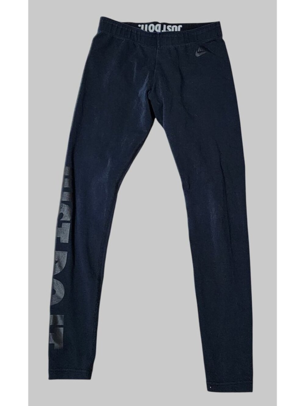 Nike Just Do It Black Leggings. Women's size S